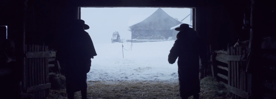 The Hateful Eight: un'immagine tratta dal teaser trailer del film di Tarantino