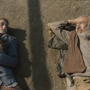 Corn Island: Mariam Buturishvili e Ilyas Salman in un'immagine del film