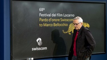 Marco Bellocchio al forum di Locarno 2015 per l'incontro col pubblico