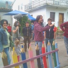 Storie sospese: Stefano Chiantini, Marco Giallini e Alessandro Tiberi sul set del film