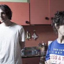 Non essere cattivo: Silvia D'Amico e Luca Marinelli in un momento del film 