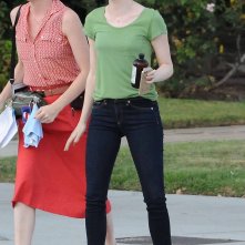 La La Land: Emma Stone sul set del film