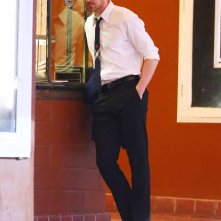 La La Land: l'attore Ryan Gosling sul set 