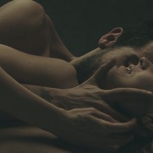 Banat (Il viaggio): una scena con protagonisti Edoardo Gabbriellini ed Elena Radonicich