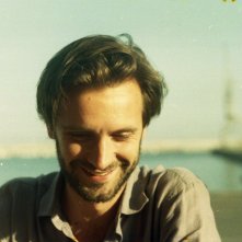 Banat (Il viaggio): il regista Adriano Valerio in un'immagine scattata durante le riprese del film