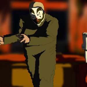 Bangland: un'immagine tratta dal film animato