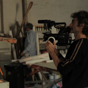 Milano 2015: Silvio Soldini in azione sul set del documentario