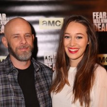 Fear the Walking Dead: il produttore Dave Erickson con Alycia Debnam-Carey al junket americano della serie