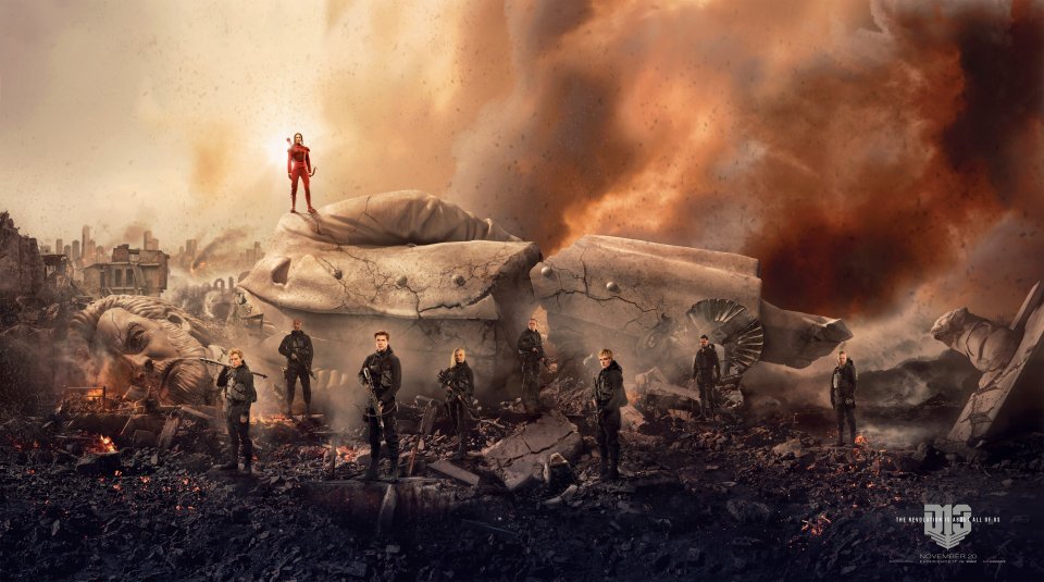 Hunger Games: Il Canto della Rivolta - Parte 2: un nuovo banner dell'ultimo capitolo della saga