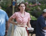 Kristen Stewart sul set del nuovo film di Woody Allen
