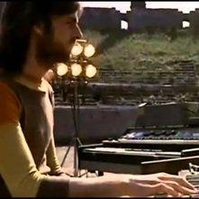 Pink Floyd: Live at Pompeii, Richard Wright in un'immagine tratta dal documentario