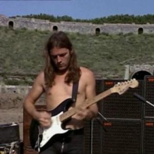 Pink Floyd: Live at Pompeii, David Gilmour in un'immagine tratta dal documentario