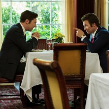 Black Mass - L'ultimo gangster: Benedict Cumberbatch e Joel Edgerton in una scena del film