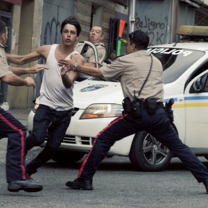 Desde allá: un momento d'azione del film