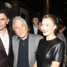 Abel Ferrara con Salvatore Ruocco e Cristina Chiriac