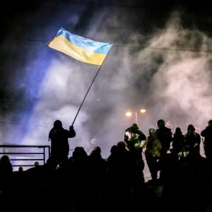 Winter on Fire: un'immagine tratta dal film documentario di Evgeny Afineevsky