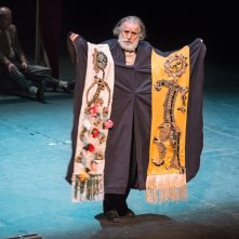 Gli uomini di questa città io non li conosco: Franco Scaldati in scena in un'immagine tratta dal documentario