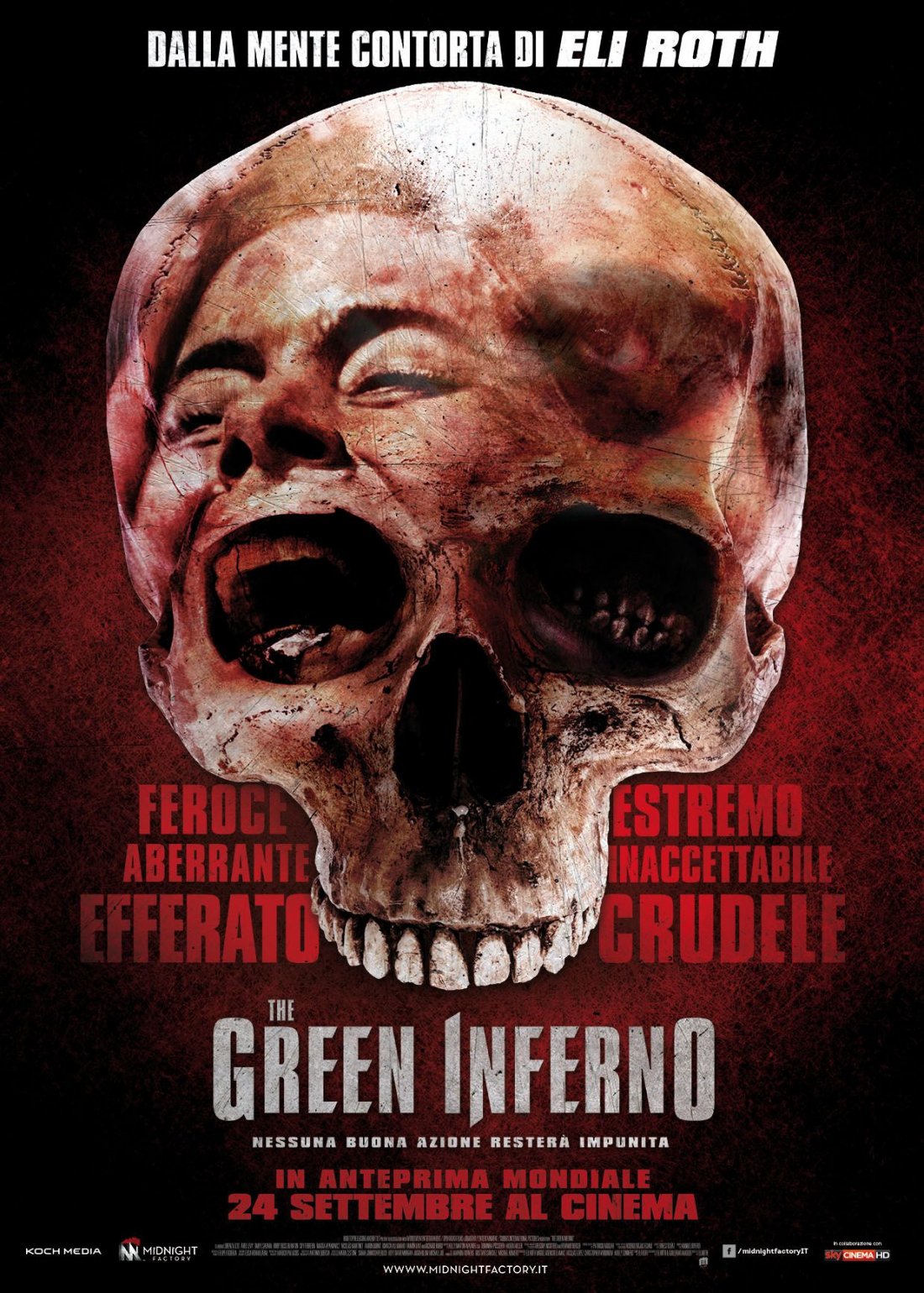 The Green Inferno Poster Ita