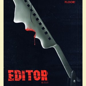The Editor: una nuova stilizzata locandina