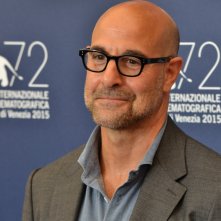 Spotlight: l'attore Stanley Tucci al photocall di Venezia 2015