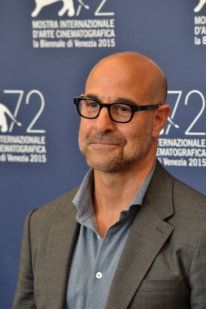 Spotlight: l'attore Stanley Tucci al photocall di Venezia 2015