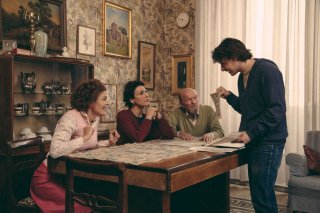 Pecore in erba: Anna Ferruzzo e Davide Giordano in una scena del film