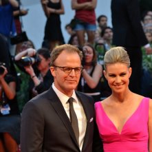 Venezia 2015: Thomas McCarthy sorridde ai fotografi sul red carper 