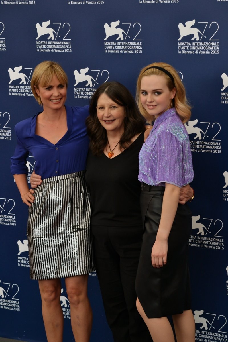 Venezia 2015: Radha Michell, Sue Brooks e Odessa Young al photocall di Looking For Grace