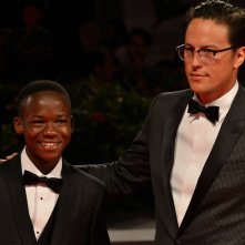 Venezia 2015:Abraham Attah e Cary Fukunaga sul red carpet