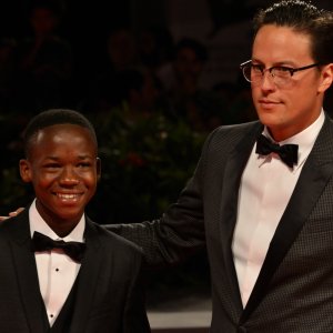 Venezia 2015:Abraham Attah e Cary Fukunaga sul red carpet