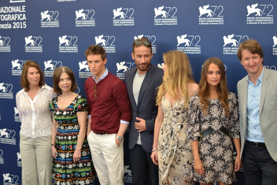 Venezia 2015: il cast di The Danish Girl al photocall