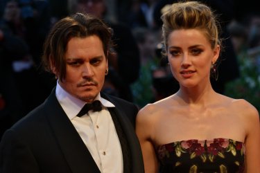 Venezia 2015: Amber Heard e Johnny Depp sul red carpet di The Danish Girl