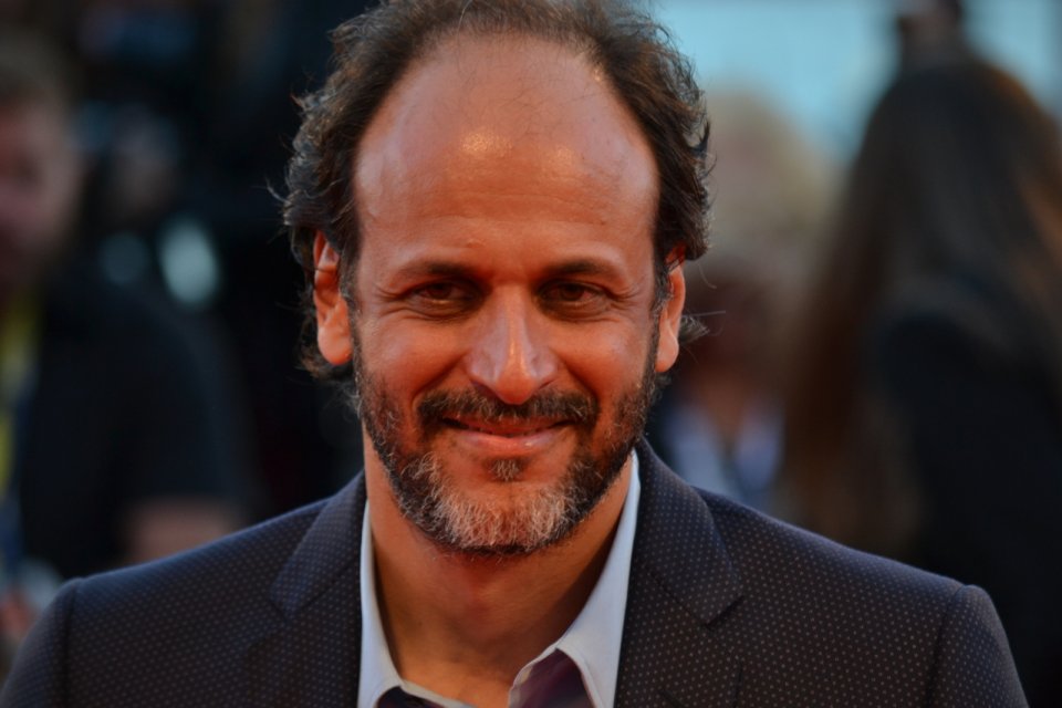 Venezia 2015:Luca Guadagnino in un primo piano sul red carpet di A Bigger Splash