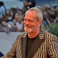 Venezia 2015: uno scatto di Terry Gilliam sul red carpet di A Bigger Splash