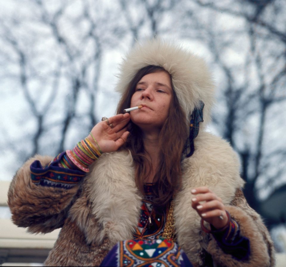 Janis: un'immagine che ritrae Janis Joplin