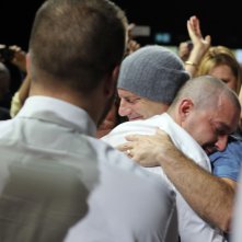 Man Down: Dito Montiel abbraccia un commosso Shia LaBeouf alla fine della proiezione di Venezia72