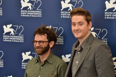 Venezia 2015: Charlie Kaufman e Duke Johnson per il photocall del film animato Anomalisa