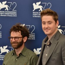 Venezia 2015: Charlie Kaufman e Duke Johnson al photocall di Anomalisa