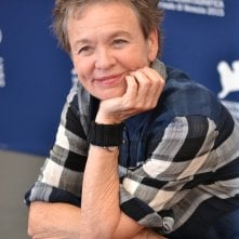 Venezia 2015: Laurie Anderson in uno scatto al photocall di Heart of a Dog