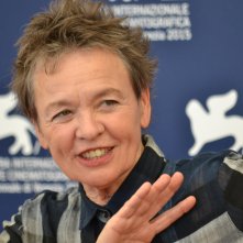 Venezia 2015: Laurie Anderson al photocall di Heart of a Dog