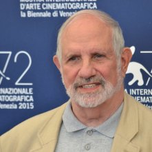 Venezia 2015: uno scatto di Brian De Palma al photocall per lo Jaeger-LeCoultre Glory to the Filmmaker 2015 Award 