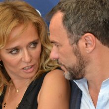 Venezia 2015: Valeria Golino e Massimiliano Gallo al photocall di Per amor vostro