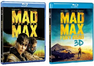 le cover dei blu-ray di Mad max: Fury Road