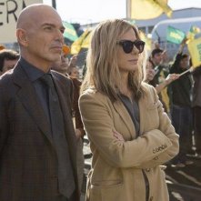 Our Brand is Crisis: Sandra Bullock e Billy Bob Thornton in una scena del film