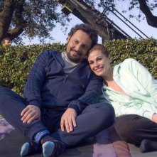 Tutte lo vogliono: Enrico Brignano e Vanessa Incontrada in un'immagine promozionale del film