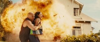 Una scena di Fast & Furious 7