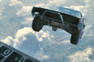 Una scena di Fast & Furious 7