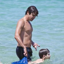 La prima luce: Riccardo Scamarcio e Gianni Pezzolla in una scena del film