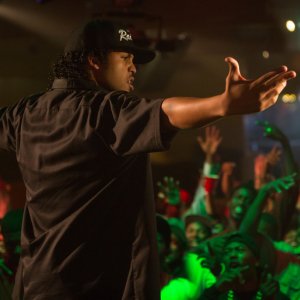 Straight Outta Compton: O'Shea Jackson Jr. in un momento del film