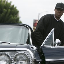 Straight Outta Compton: Corey Hawkins in un fotogramma del film
